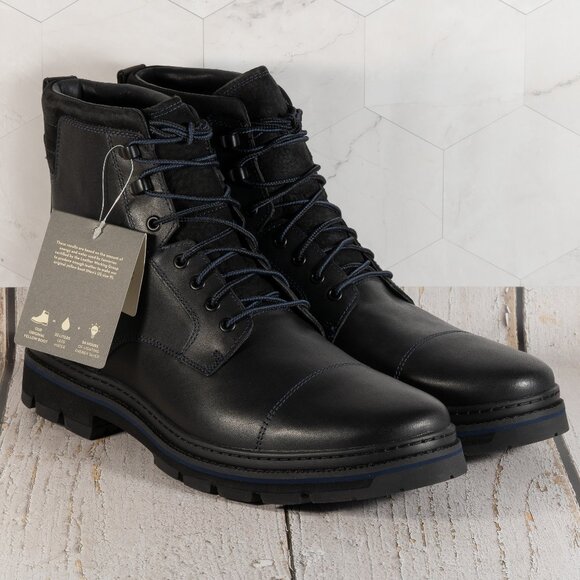 Timberland Port Union Waterproof Insulated Boot Color Black Lite Full Grain 11M - Picture 1 of 12